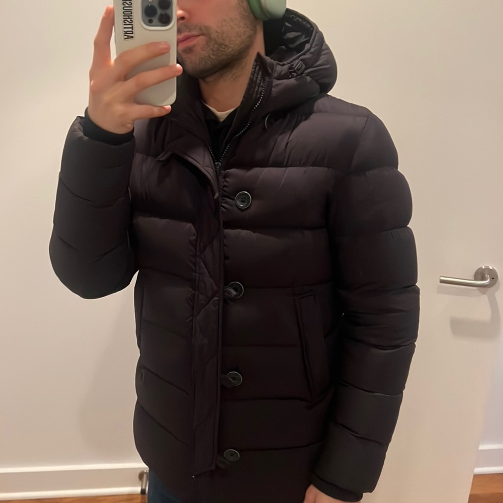 HERNO QUILTED DOWN JACKET